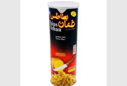 شيبس عمان بنكهة الفلفل الحار 137 غرام 